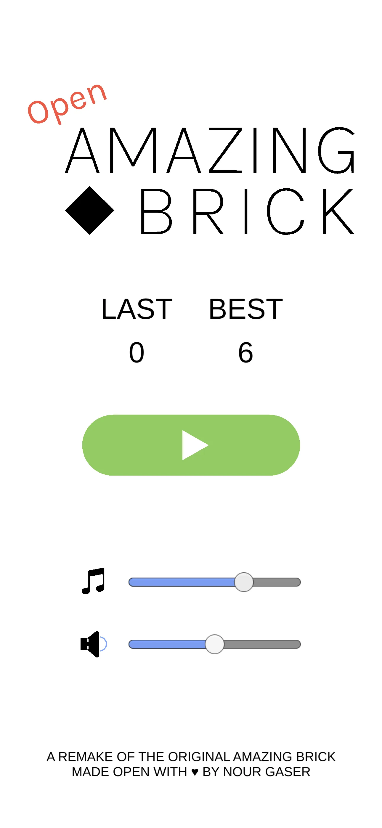 Open Amazing Brick preview