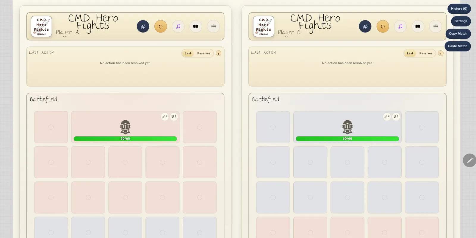CMD Hero Fights Demo hero image