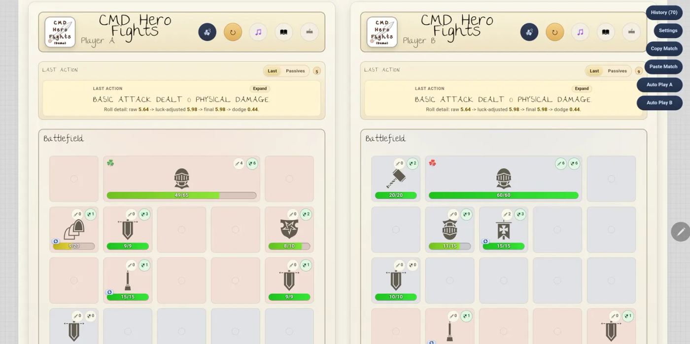 CMD Hero Fights Demo preview