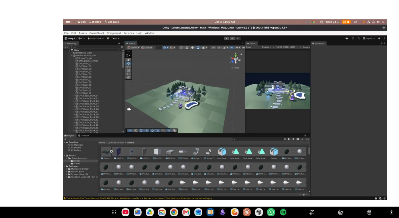 Dev notes / project report.