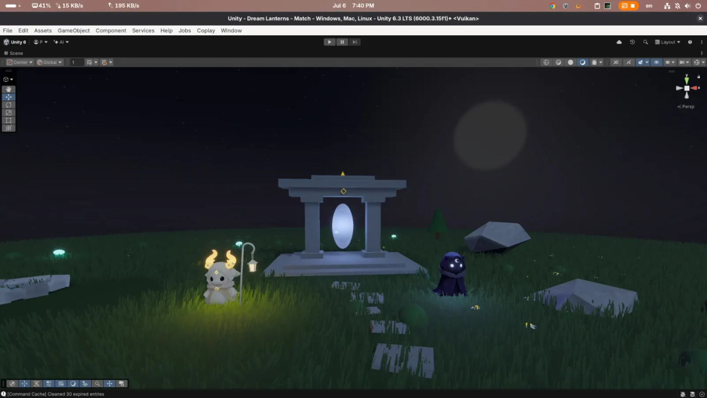 Development process photo.